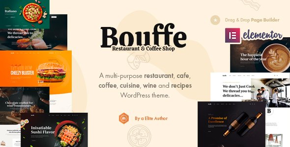 Bouffe – Restaurant & Coffee Shop Theme