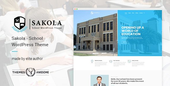 Sakola | School WordPress Theme