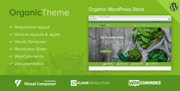 Organic | Farm & Food WordPress Theme