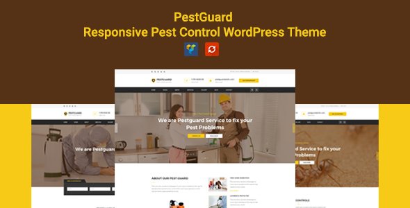 PestGuard – Responsive Pestcontrol WordPress Theme