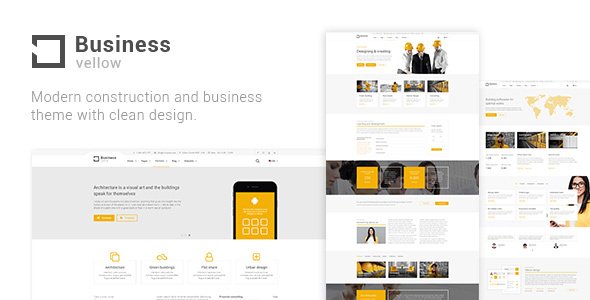 Yellow Business – Construction Theme