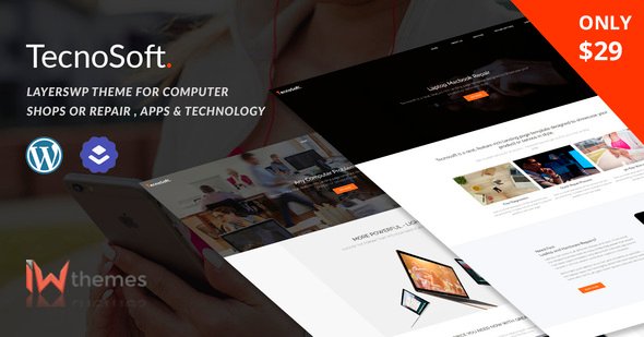 Computer & Phone Repair, Technology WordPress theme  | TecnoSoft