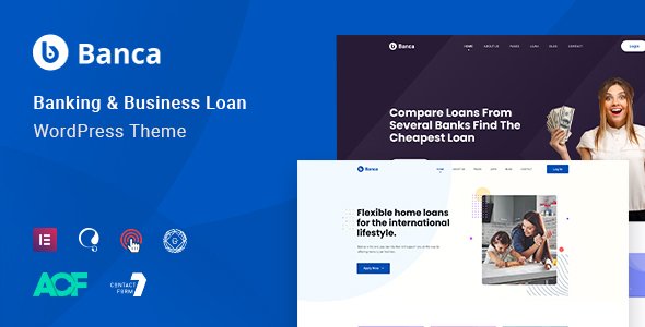 Banca – Banking, Finance & Business Loan WordPress Theme