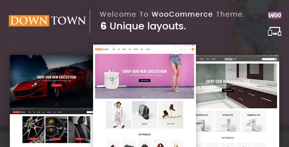 Down Town – Multipurpose WooCommerce Theme