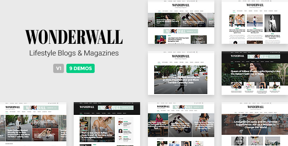 Wonderwall – Responsive Magazine Theme