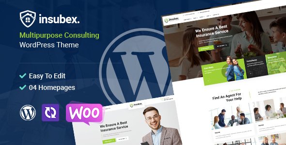 Insubex | Multipurpose Consulting WordPress Theme