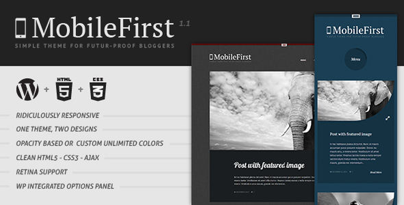 MobileFirst – WP Theme for Future-Proof Bloggers