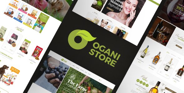 Ogani – Organic Food Store Theme for WooCommerce WordPress