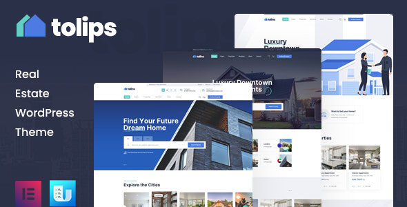 Tolips – Real Estate WordPress Theme