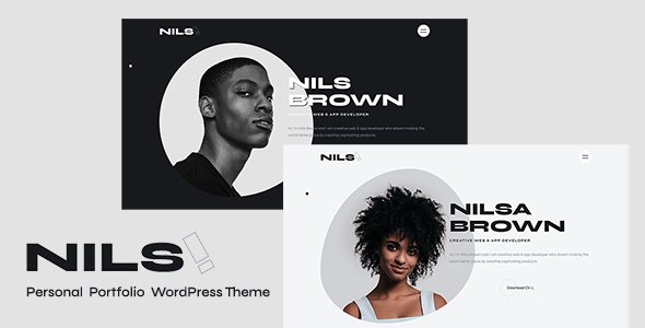 Nils – Personal Portfolio WordPress Theme
