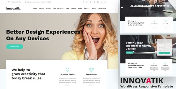 Innovatik – Business Consulting and Professional Services WordPress Theme