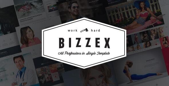 Bizzex – Modern Flat Portfolio Theme
