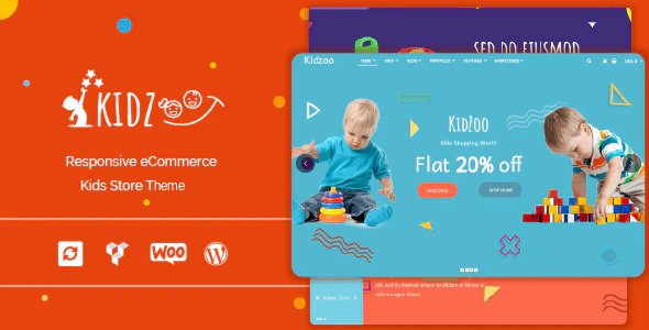 Kidzoo – Children and Baby Store WordPress eCommerce Theme