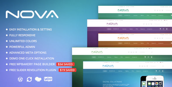 SNS Nova – Digital Store WordPress Theme