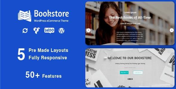 Bookstore – Responsive WooCommerce Theme