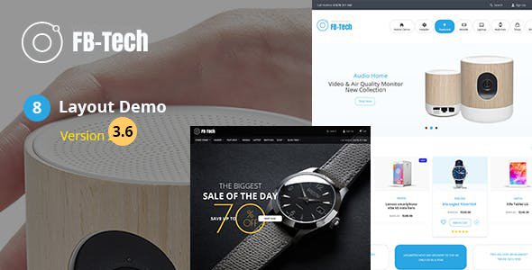 FB Tech – Digital shop RTL WooCommerce Theme