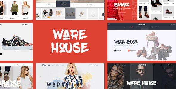 Warehouse – Multipurpose eCommerce WordPress theme