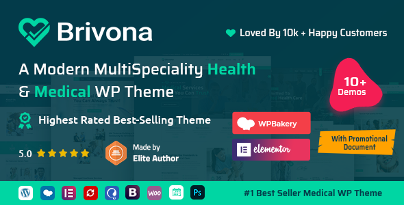 Brivona – Clinical Websites WordPress Theme