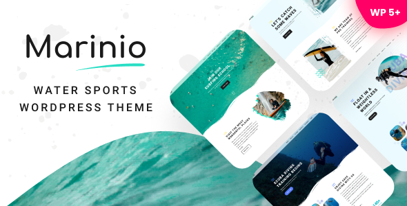 Marinio – Surfing & Scuba Diving WordPress Theme