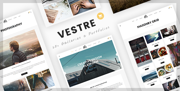 Vestre | Creative Photography & Portfolio WordPress Theme