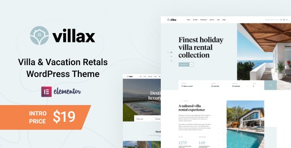 Villax – Villa & Vacation Rentals WordPress Theme