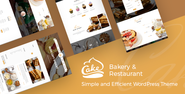 Cake – Easy Slight Bakery & Backing Theme