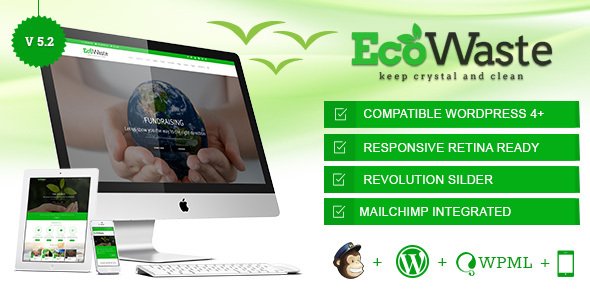 EcoWaste – Environmental WordPress Theme