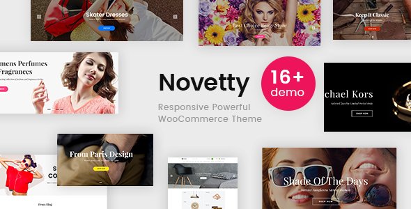 Novetty – Responsive Powerful WooCommerce Theme