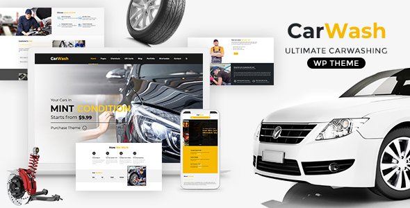 Car Wash – Auto Spa WordPress Theme