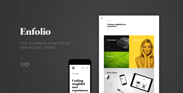 Enfolio – Portfolio Showcase WordPress Theme