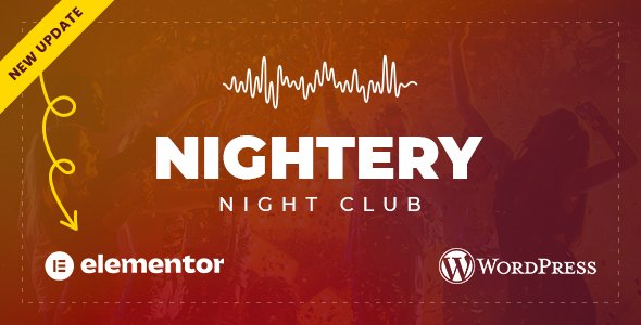 Nightery – Night Club  WordPress Theme