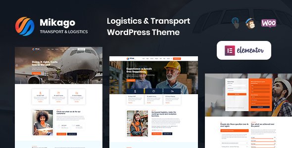 Mikago – Logistics & Transportation WordPress Theme