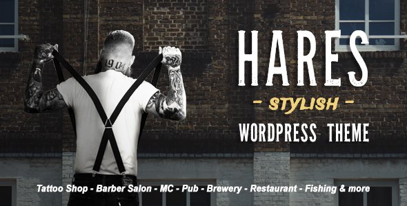Hares – A Stylish WordPress Theme