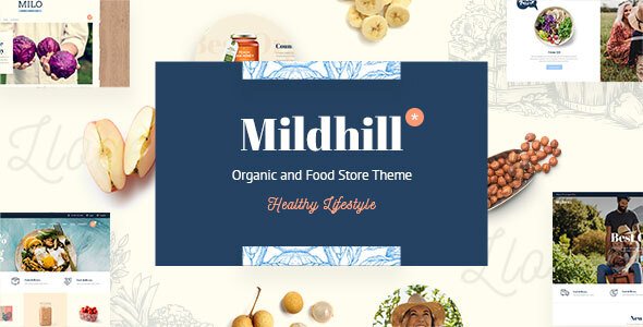 Mildhill – Organic and Food Store Theme
