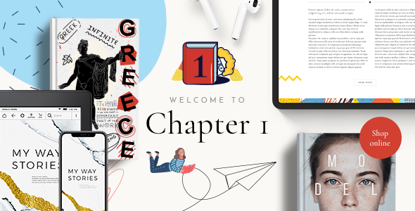 ChapterOne – Bookstore and Publisher Theme
