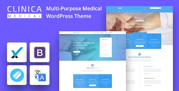 CLINICAWP – Medical WordPress Theme