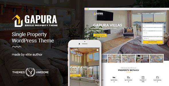 Gapura – Single Property WordPress Theme