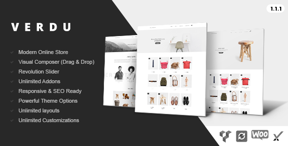 Verdu – Creative Multiuse eCommerce Theme – Minimalist WooCommerce