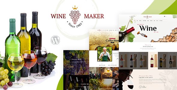 Wine Maker – Winery WordPress Shop