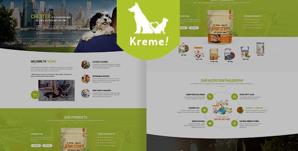 Kreme – Pet & Shop eCommerce WordPress Theme