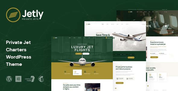 Jetly – Private Jet Charters WordPress Theme