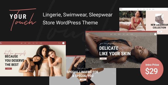 YourTouch – Lingerie & Underwear WordPress Theme