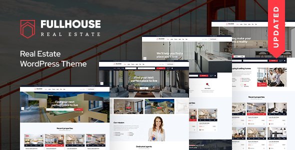 FullHouse – Real Estate Responsive WordPress Theme