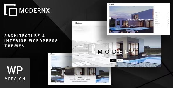 Modernx – Architecture & Interior WordPress Theme
