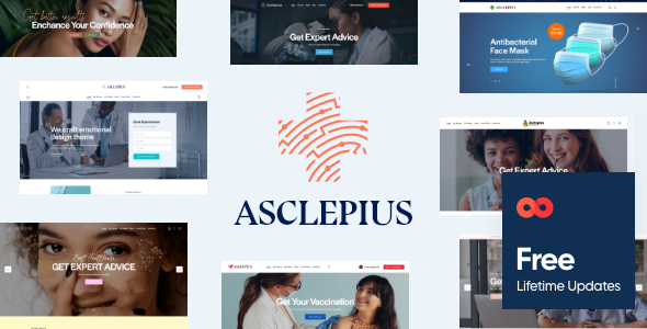 Asclepius – Doctor, Medical & Healthcare WordPress Theme