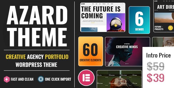 Azard – Creative Agency and Portfolio Theme
