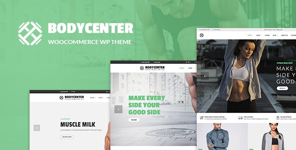 BodyCenter – Gym, Fitness WooCommerce WordPress Theme