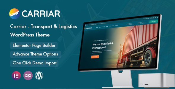Carriar – Transport & Logistic WordPress Theme
