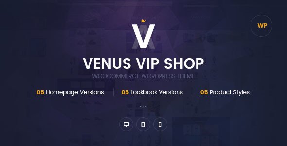 Venus – Responsive Multipurpose WordPress Theme