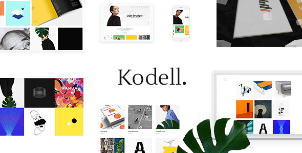 Kodell – Creative Portfolio Theme for Designers and Agencies